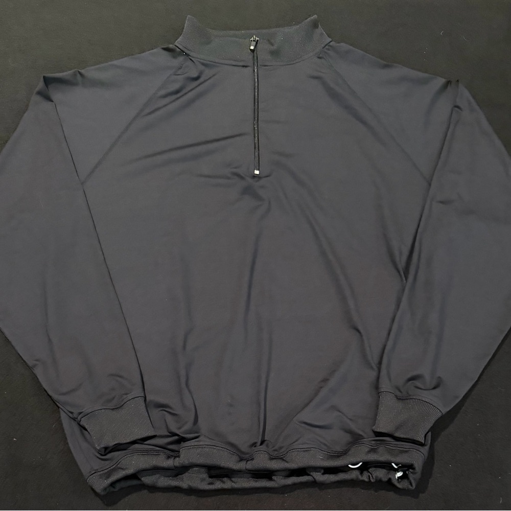 FootJoy Quarter Zip Mens Large Black Performance Windbreaker MENS SIZE XXL